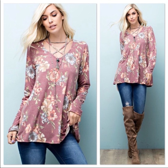 Tops - Vivienne floral top